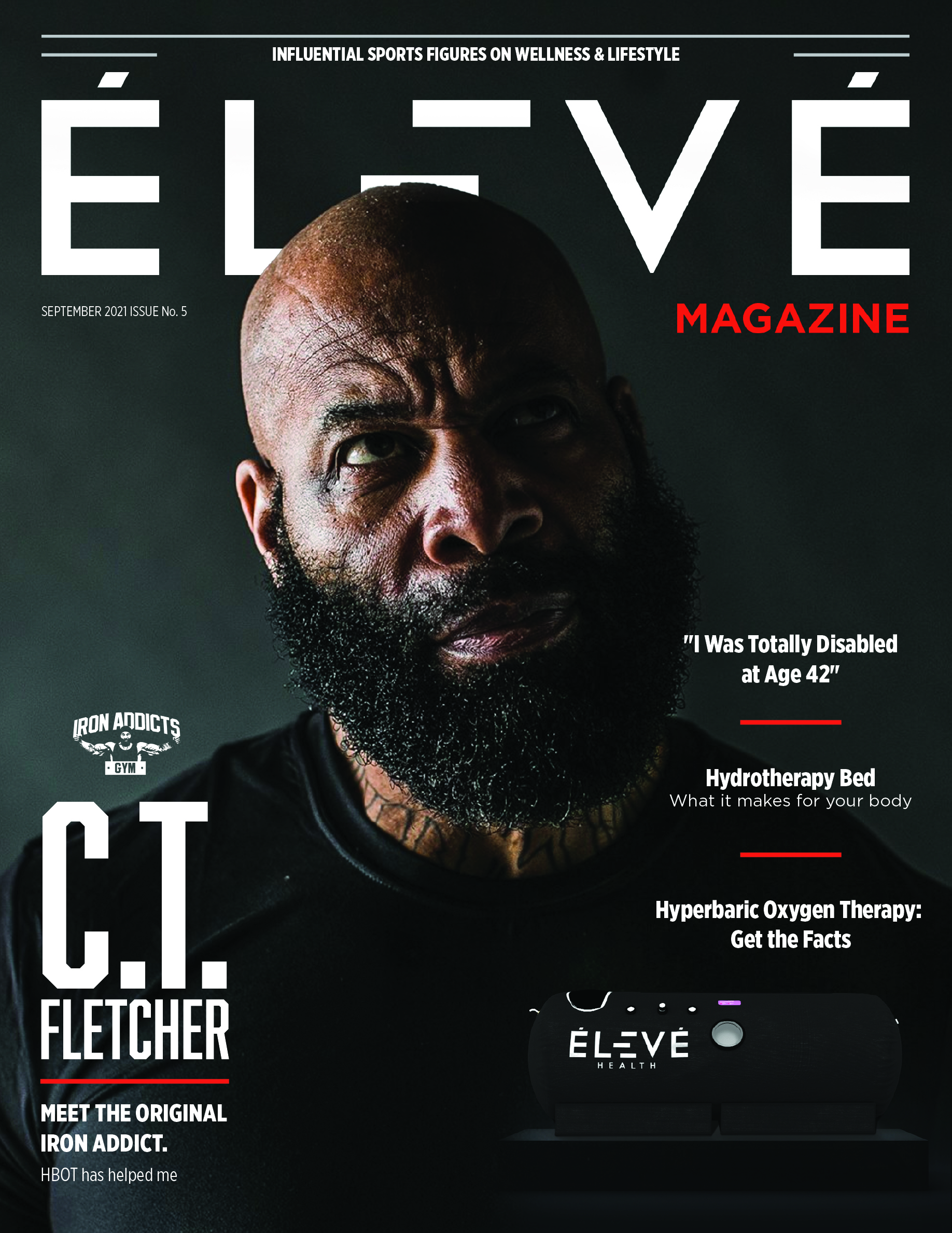CT Fletcher Magazine Cover